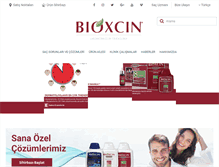 Tablet Screenshot of bioxcin.com.tr